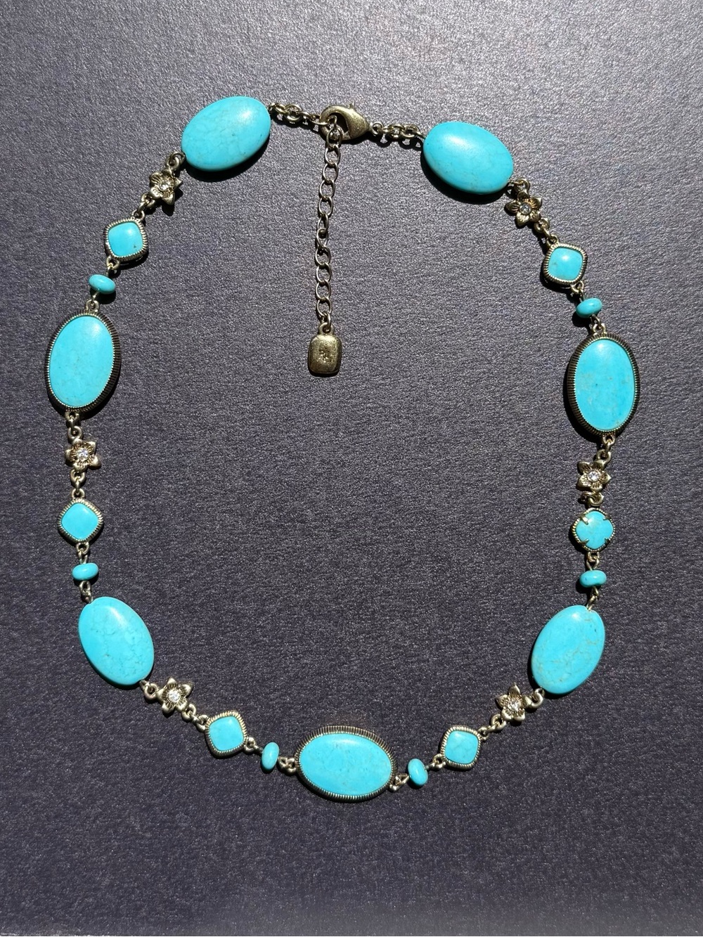 Vintage Ralph Lauren Turquoise Necklace Rare Signed RLL